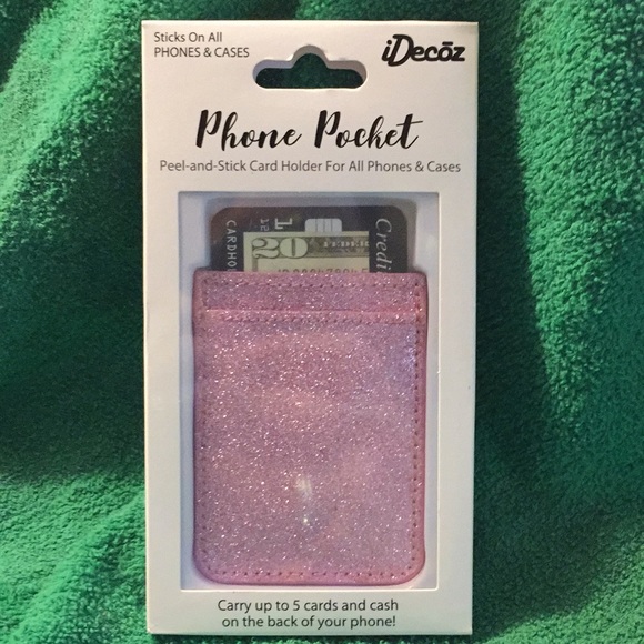 Phone Pocket NWT holds up to 5 cards and cash. - Picture 1 of 2